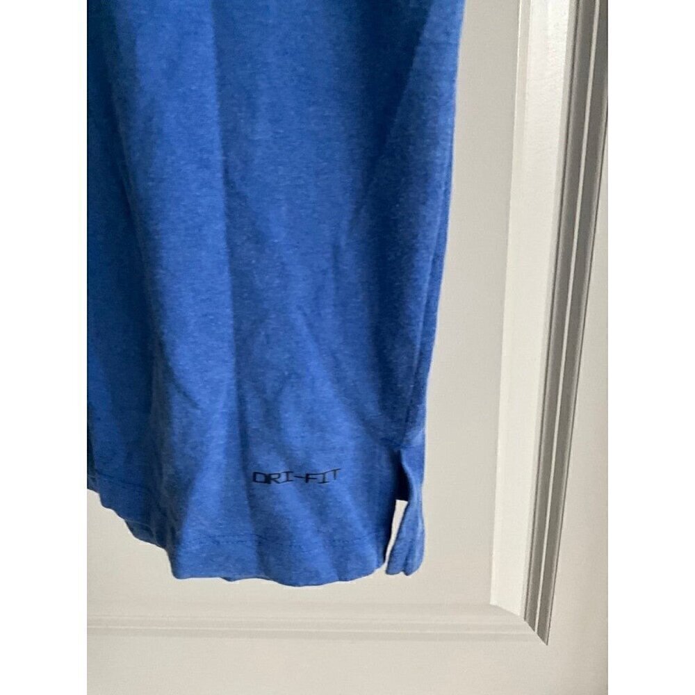 NIKE JORDAN JUMPMAN BLUE Short Sleeve T-shirt DA2694-405 DRI FIT Medium - Picture 12 of 12